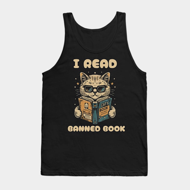 I read banned books Tank Top by Aldrvnd